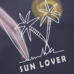 Clearance Color Kids Pige Badebluse UV 50+ - Vintage indigo