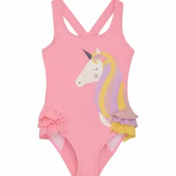 Best Color Kids Pige Badedragt - Plumeria