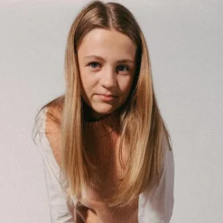 New Cost:bart Pige Strikvest - Cameo Brown