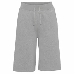 New Cozy By JZ Dame Shorts i økologisk bomuld - Grey Melange