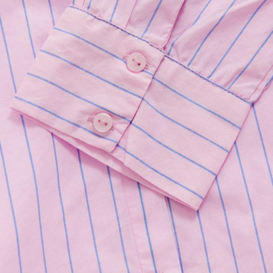 Creamie Pige Skjorte - Rose Pink