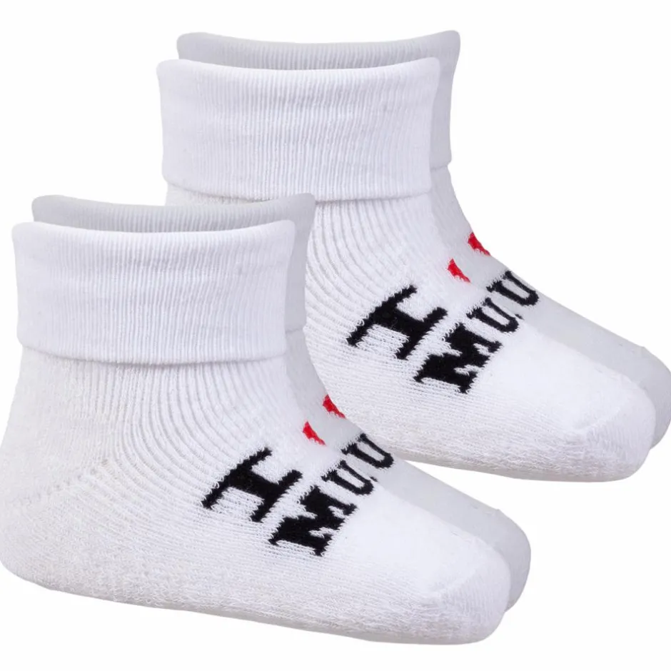 Clearance Crossbow Baby Strømper - Hvid/Mor