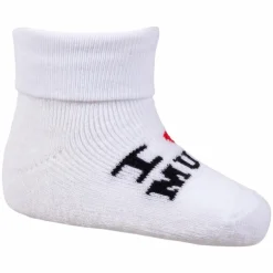 Clearance Crossbow Baby Strømper - Hvid/Mor