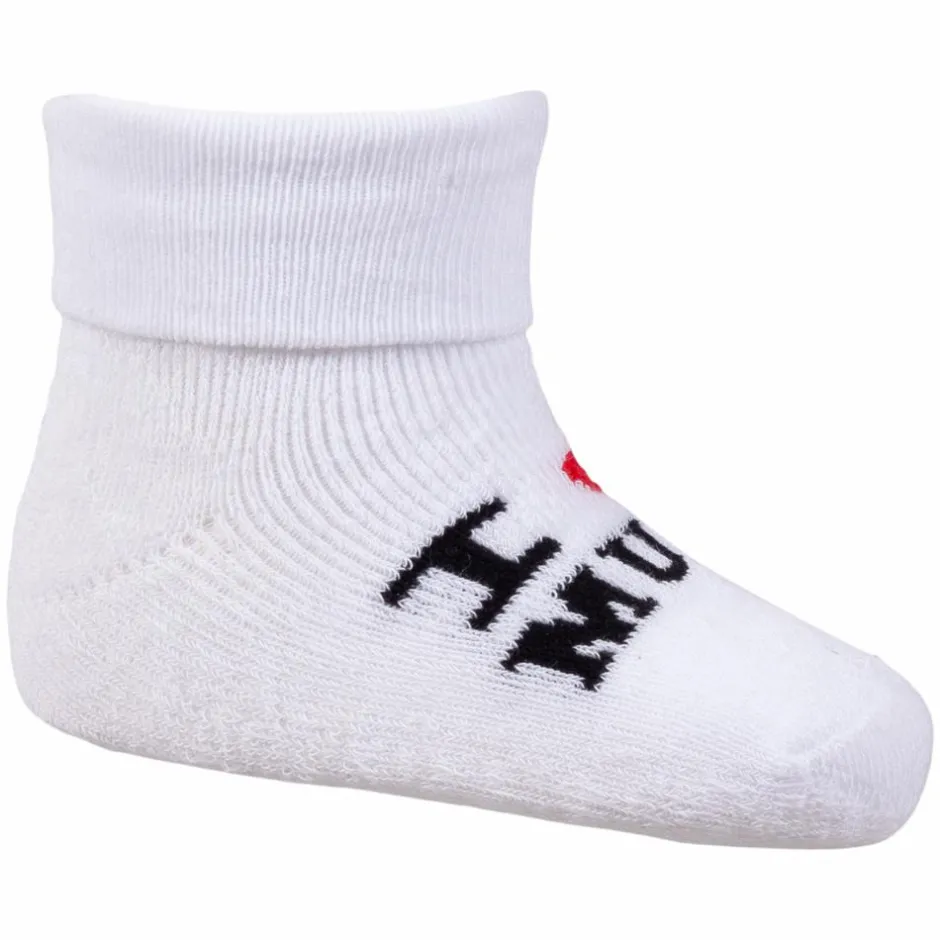 Clearance Crossbow Baby Strømper - Hvid/Mor