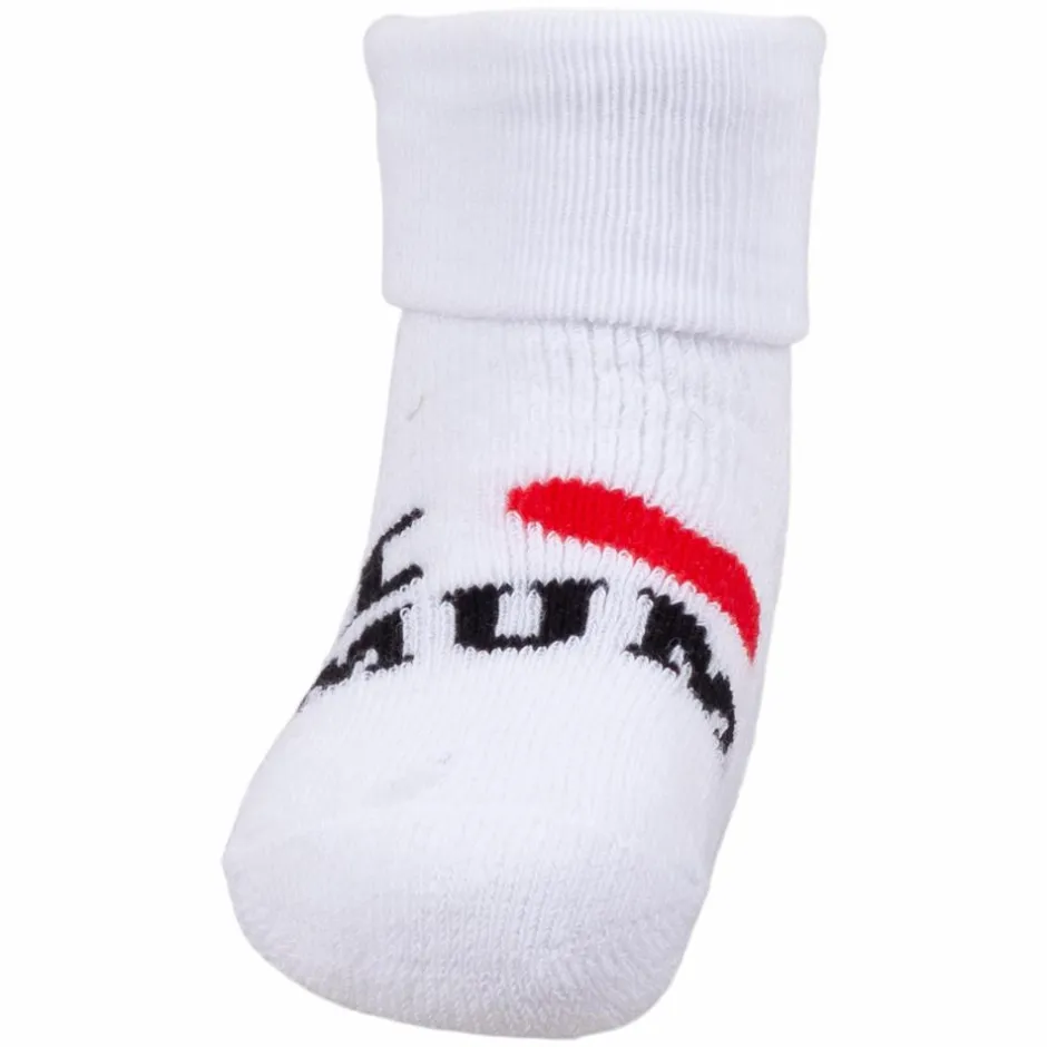 Clearance Crossbow Baby Strømper - Hvid/Mor