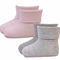 Clearance Crossbow Baby Strømper i økologisk bomuld - Lyserød