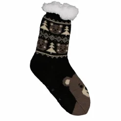 Outlet Crossbow Børne Strømper - Sort Bamse