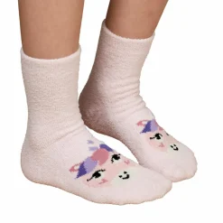 Clearance Crossbow Chenille Pige Strømper - Pink