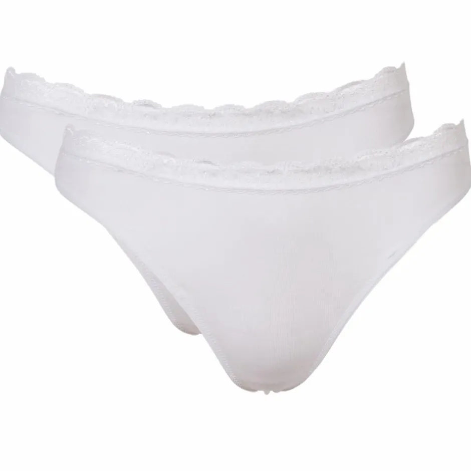 Clearance Crossbow Dame G-streng - Hvid