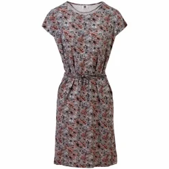 Sale Crossbow Dame Kjole i bambus - Sort/blomster print