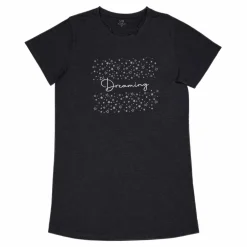 Best Crossbow Dame Natkjole - Antracite/Stars