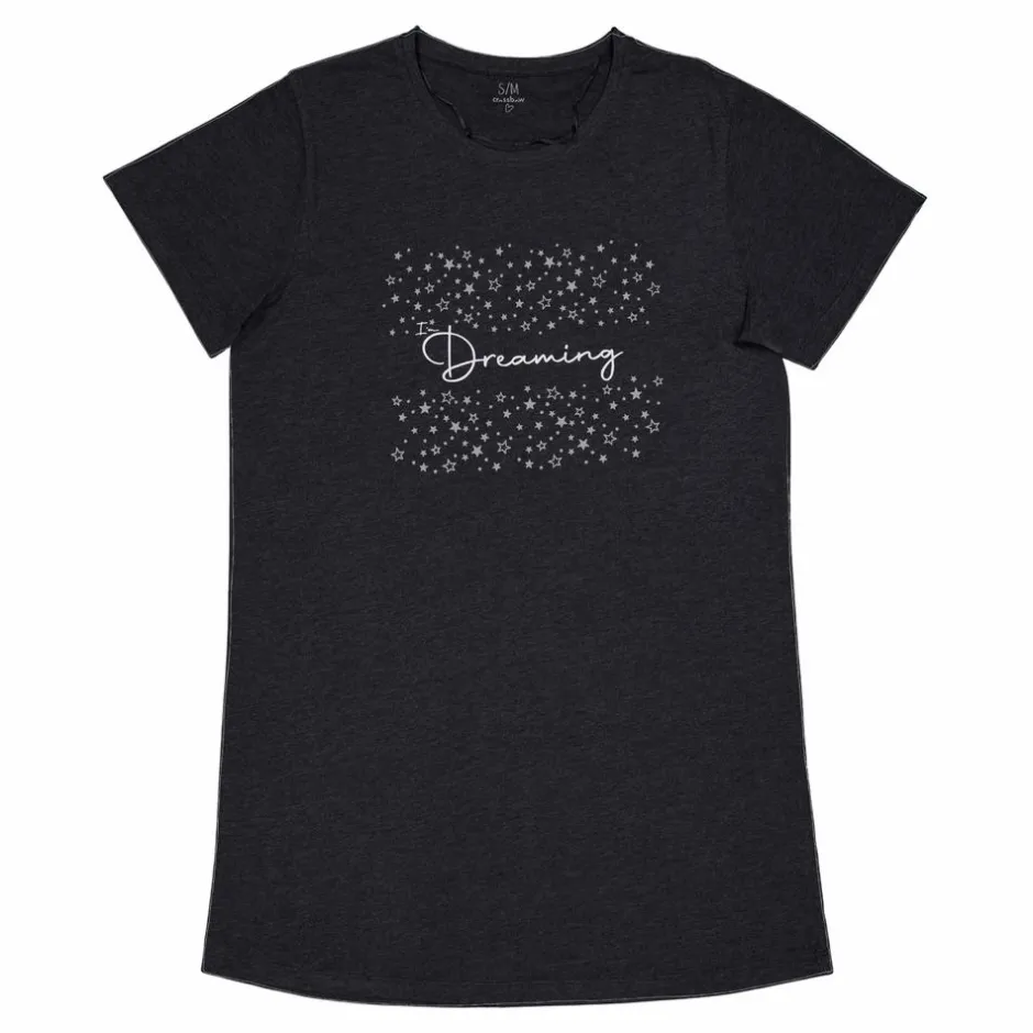 Best Crossbow Dame Natkjole - Antracite/Stars