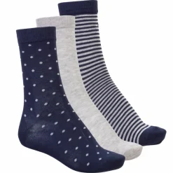 Online Crossbow Dame Strømper i bambus - Navy mix