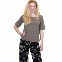 Outlet Crossbow Dame T-shirt - Dark Sand