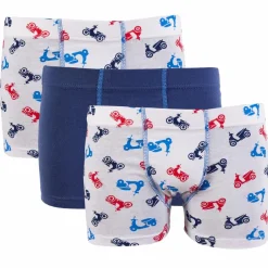 Crossbow Drenge Tights - Navy/hvid/scooter