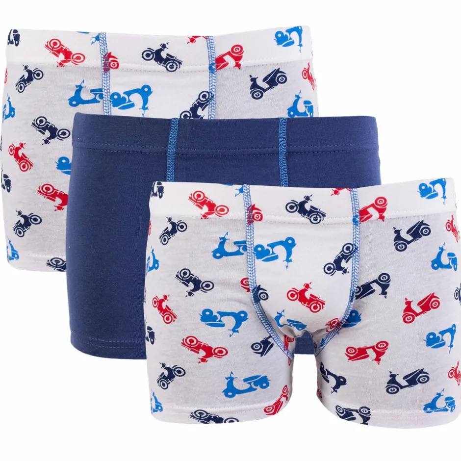 Crossbow Drenge Tights - Navy/hvid/scooter