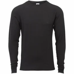 Outlet Crossbow Herre Skiundertrøje i bambus - Black