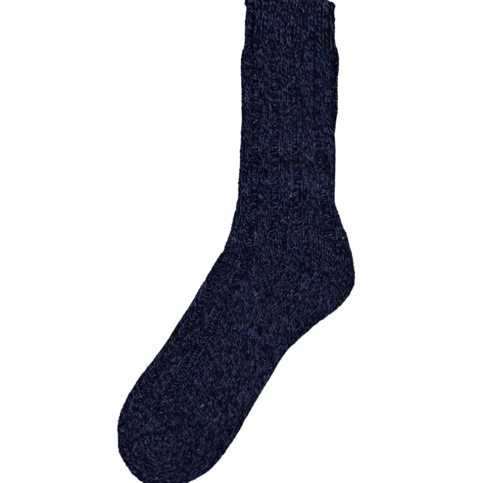 Outlet Crossbow Herre Strømper i uldmix - Blå