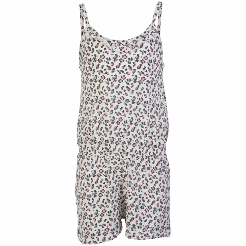 New Crossbow Pige Jumpsuit - Hvid m. print