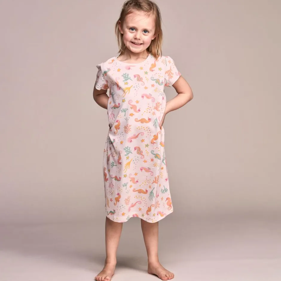 Online Crossbow Pige Natkjole - Lyserød