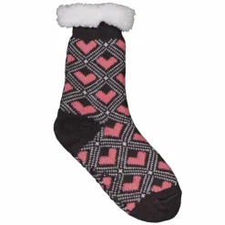 Online Crossbow Pige Strømper - Lyserød Hjerte