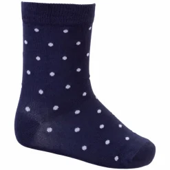 Outlet Crossbow Pige Strømper i bambus - Navy/Lyserød