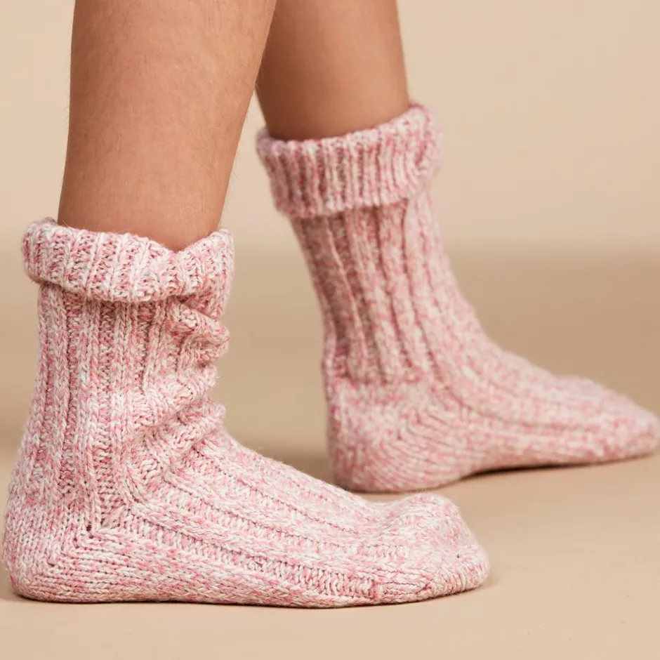 Discount Crossbow Pige Strømper i uldmix - Lyserød