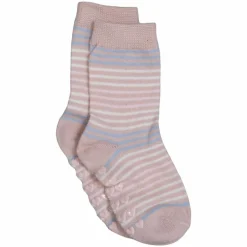 Online Crossbow Pige Strømper m. non-slip - Blue/Dark Pink