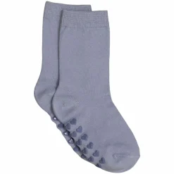 Online Crossbow Pige Strømper m. non-slip - Blue/Dark Pink