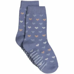 Online Crossbow Pige Strømper m. non-slip - Blue/Dark Pink