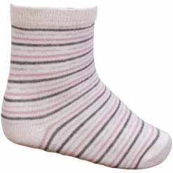 Outlet Crossbow Pige Strømper m. non-slip - Black/White