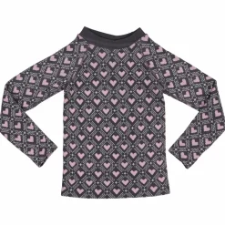 Best Crossbow Pige Termoundertrøje - Grå M.Hjerter