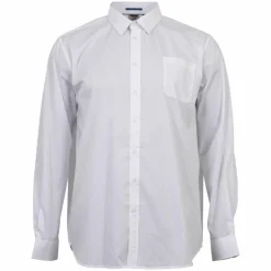 Sale D555 Aiden Herre Skjorte Plus Size - White