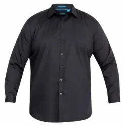 Discount D555 Corbin Herre Skjorte Plus Size - Black