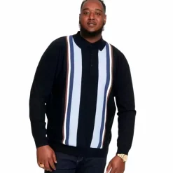 Sale D555 Darley Herre Polo Plus Size - Navy