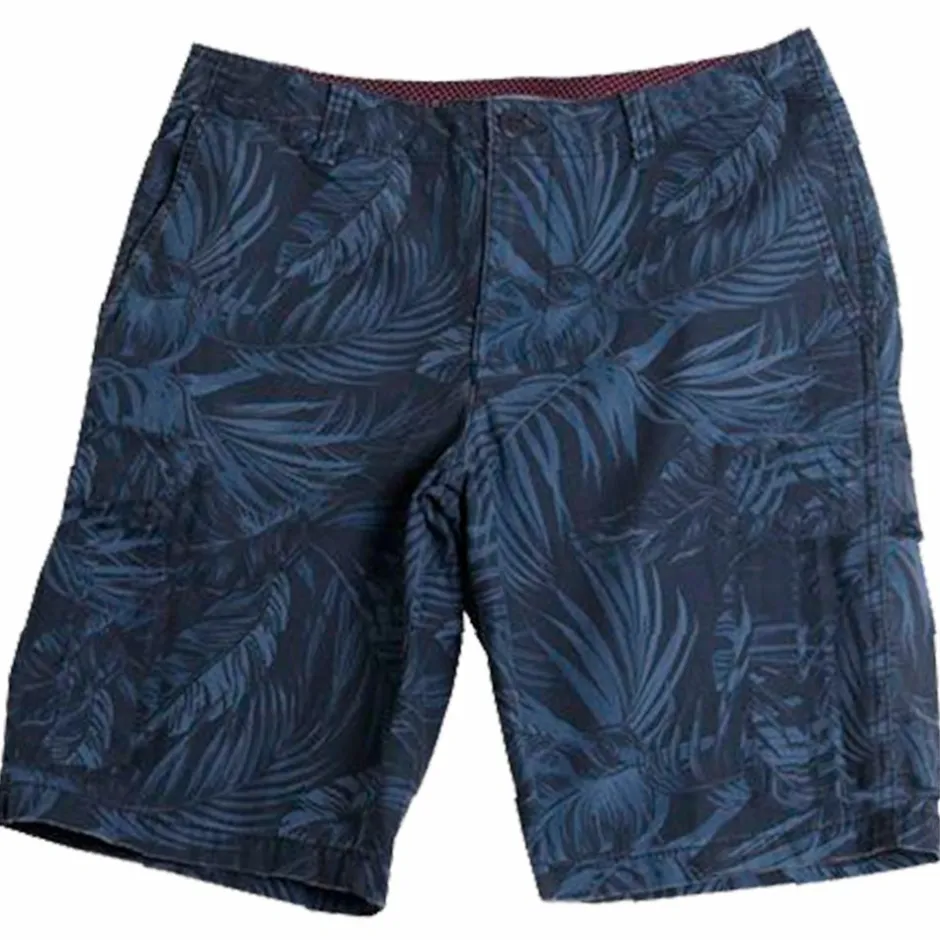 Sale D555 Herre Shorts Plus Size - Navy