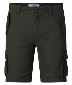 Discount D555 Herre Shorts Plus Size - Khaki