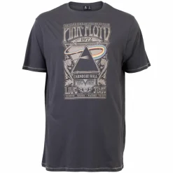 Discount D555 Pink Floyd Herre T-shirt - Dark Grey