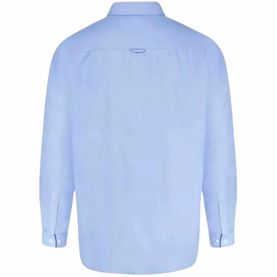 Sale D555 Richard Herre Skjorte Plus Size - Sky Blue