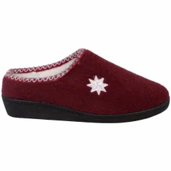 Clearance NN Dame Hjemmesko - Burgundy