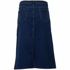 New NN Dame Nederdel - Denim