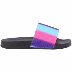 New NN Dame Sandaler m. glimmer - Black