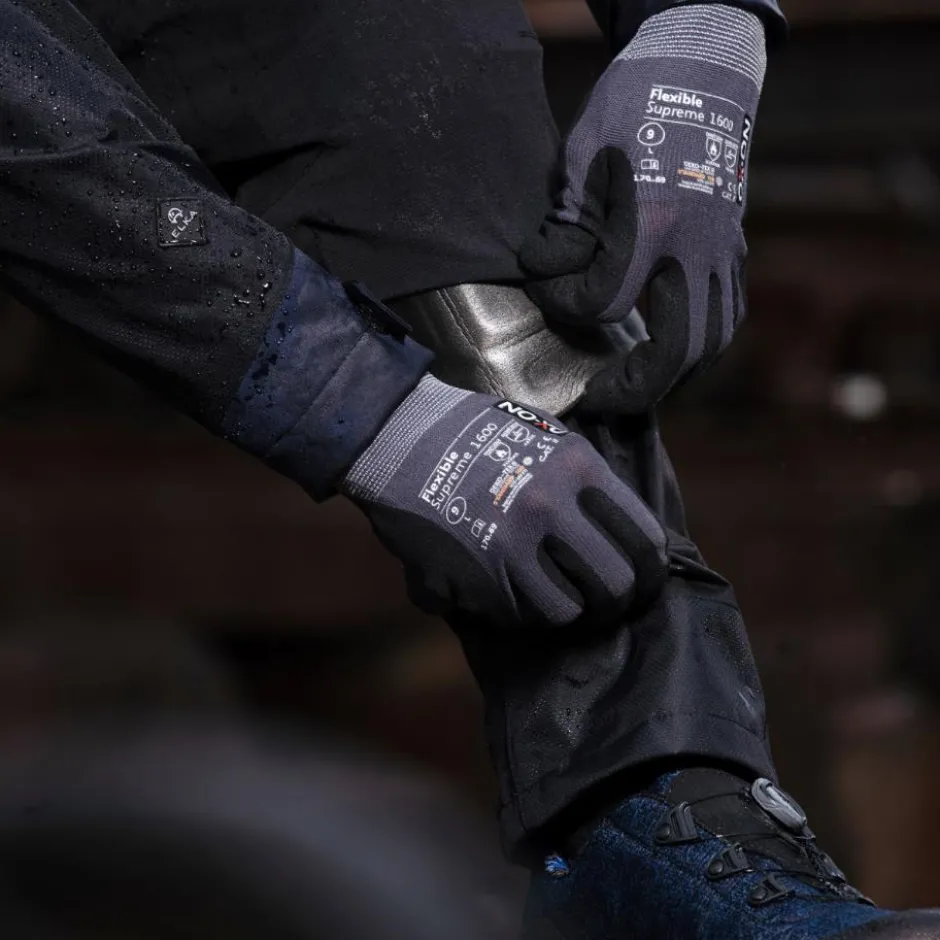 Online Elka Working Xtreme Unisex Arbejdsbukser - Sort