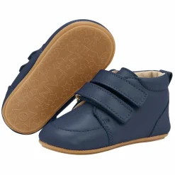 Hot En Fant Baby Sko i læder - Blue Night