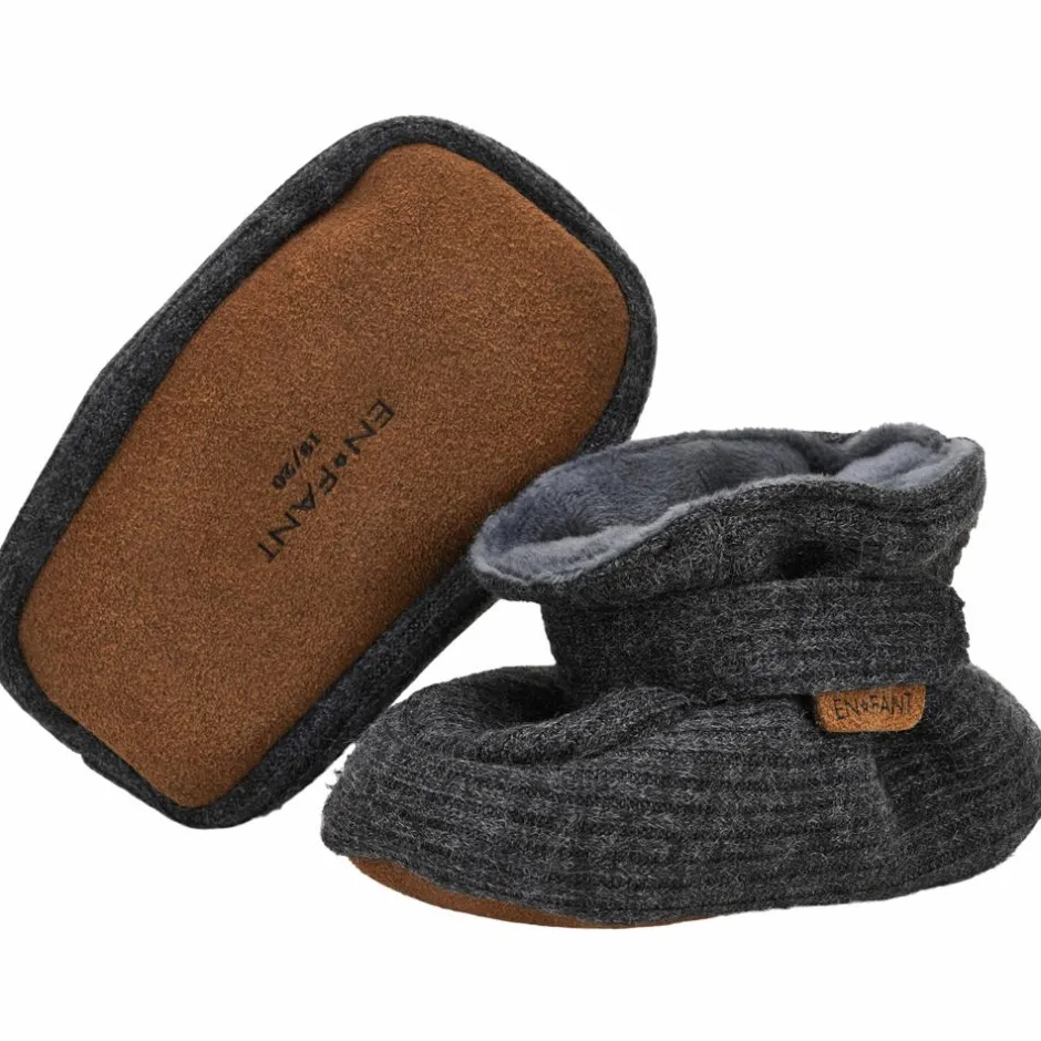 Outlet En Fant Børne Futter - Dark Grey Melange