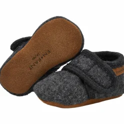 New En Fant Børne Futter i uld - Dark Grey Melange