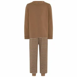 Best En Fant Børne Nattøjssæt i økologisk bomuld - Coca Mocha