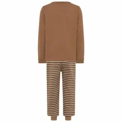Best En Fant Børne Nattøjssæt i økologisk bomuld - Coca Mocha