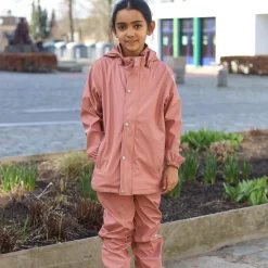 New En Fant Børne Regnsæt - Old Rose