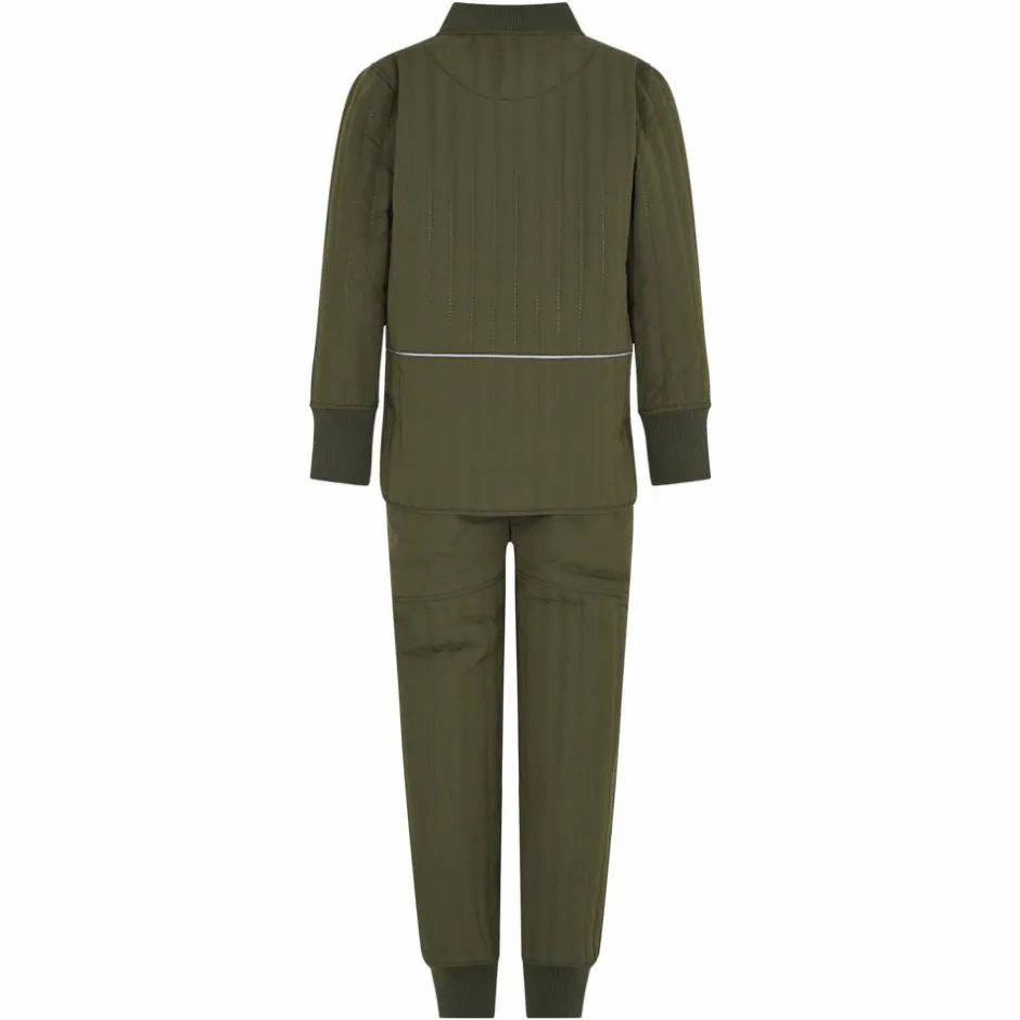 Outlet En Fant Børne Termosæt m. BIONIC-FINISH® ECO coating - Ivy Green